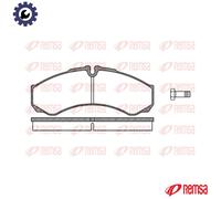 REMSA 0651.10 Brake pad set