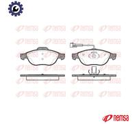 REMSA 0660.02 Brake pad set
