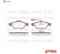 REMSA 0660.02 Brake pad set