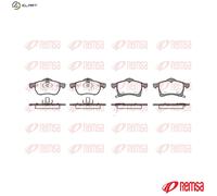 REMSA 0683.02 Brake pad set