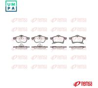 REMSA 0683.02 Brake pad set