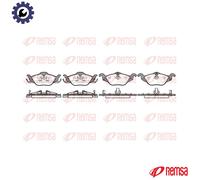REMSA 0684.02 Brake pad set