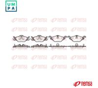 REMSA 0684.02 Brake pad set