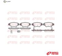 REMSA 0685.22 Brake pad set