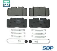 Brake Pad Set, disc brake SBP 07-P29088 for DAF LF 45 3.92 2001-2006