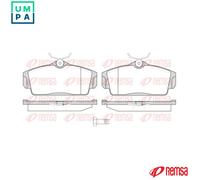 BRAKE PAD SET DISC BRAKE 0704.10 FOR NISSAN SENTRA/II/Hatchback PRIMERA/Break