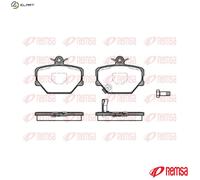 BRAKE PAD SET DISC BRAKE 0705.02 FOR SMART FORTWO/Cabrio/HATCH/PEQUENO CABRIO