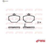 BRAKE PAD SET DISC BRAKE 0705.02 FOR SMART FORTWO/Cabrio/HATCH/PEQUENO CABRIO