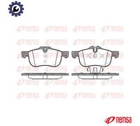Brake pads Front Axle 0719.00 REMSA for ROVER MG