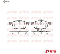 Brake pads Front Axle 0719.00 REMSA for ROVER MG