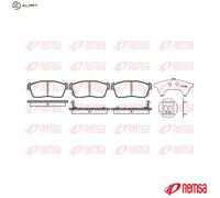 REMSA FRONT DISC BRAKE BRAKE PAD SET 072402 FOR DAIHATSU MITSUBISHI SUZUKI