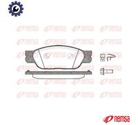 REMSA 0731.00 Brake pad set