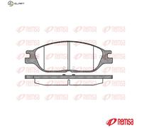 REMSA FRONT DISC BRAKE BRAKE PAD SET 073800 FOR FORD USA