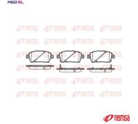 BRAKE PAD SET DISC BRAKE 0740.02 FOR TOYOTA YARIS/VERSO/FUN/CARGO/VITZ ECHO 1.8L