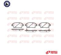 REMSA 0740.02 Brake pad set