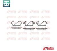 REMSA 0740.02 Brake pad set