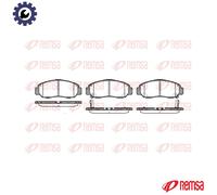 REMSA 0747.12 Brake pad set