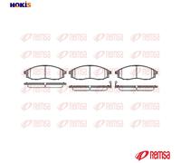 REMSA 0748.02 Brake pad set