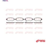 BRAKE PAD SET DISC BRAKE 0772.02 FOR FORD TRANSIT/Van/Bus/Platform/Chassis 2.4L