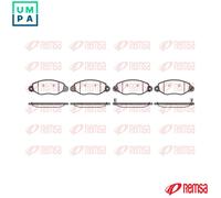 Brake pads Front Axle 0772.12 REMSA for FORD TRANSIT Bus TRANSIT Van