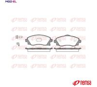 REMSA 0774.02 Brake pad set