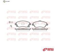 REMSA 0774.12 Brake Pad Set, disc brake for OPEL,VAUXHALL
