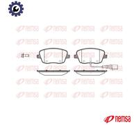REMSA 0775.01 Brake Pad Set, disc brake for SEAT,SKODA,VW