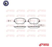 REMSA 0775.01 Brake Pad Set, disc brake for SEAT,SKODA,VW
