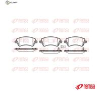 REMSA 0822.12 Brake Pad Set, disc brake for TOYOTA