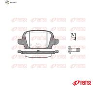 BRAKE PAD SET DISC BRAKE 0835.02 FOR VAUXHALL TIGRA/TwinTop CORSA/VAN/Mk/II 1.2L