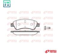 REMSA 0840.10 Brake pad set