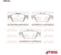 BRAKE PAD SET DISC BRAKE 0842.12 FOR FORD YVDA 2.3L 4cyl FOCUS III