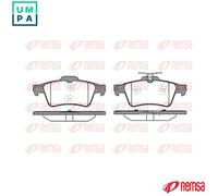 REMSA 0842.20 Brake pad set
