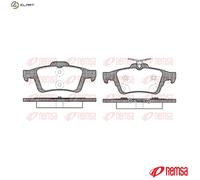 Brake pads Rear Axle 0842.70 REMSA for FORD SAAB VOLVO OPEL MAZDA JAGUAR RENAULT