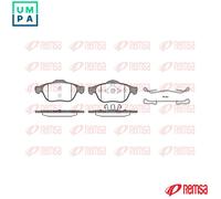 REMSA 0843.00 Brake pad set