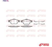 REMSA 0843.00 Brake pad set