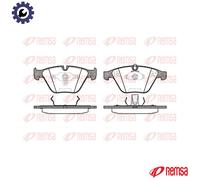 BRAKE PAD SET DISC BRAKE 0857.00 FOR BMW N52 B25 BE 2.5L M54 B30 3.0L 6cyl 2.0L