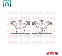 REMSA 0857.00 Brake pad set