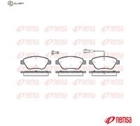 REMSA 0858.01 Brake pad set