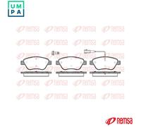 REMSA 0858.01 Brake pad set