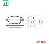 BRAKE PAD SET DISC BRAKE 0858.30 FOR FIAT DOBLO/MPV/Box/Body/MPV/MONOCAB OPEL