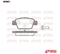 REMSA 0861.00 Brake pad set