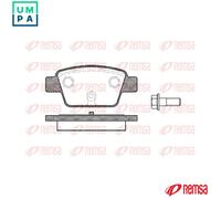 REMSA 0861.00 Brake pad set