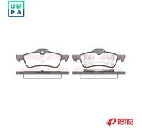 REMSA 0862.00 Brake pad set