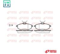 REMSA 0881.00 Brake pad set