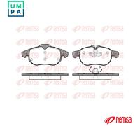 REMSA 0888.00 Brake pad set