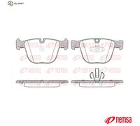 REMSA 0892.20 Brake pad set