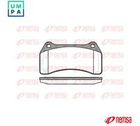 REMSA 0895.00 Brake pad set