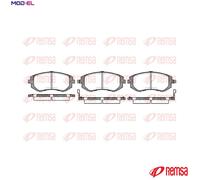 BRAKE PAD SET DISC BRAKE 0951.02 FOR SUBARU B3/Hatchback OUTBACK LEGACY/V/IV