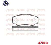 REMSA 0961.00 Brake pad set